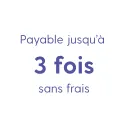 3 fois sans frais